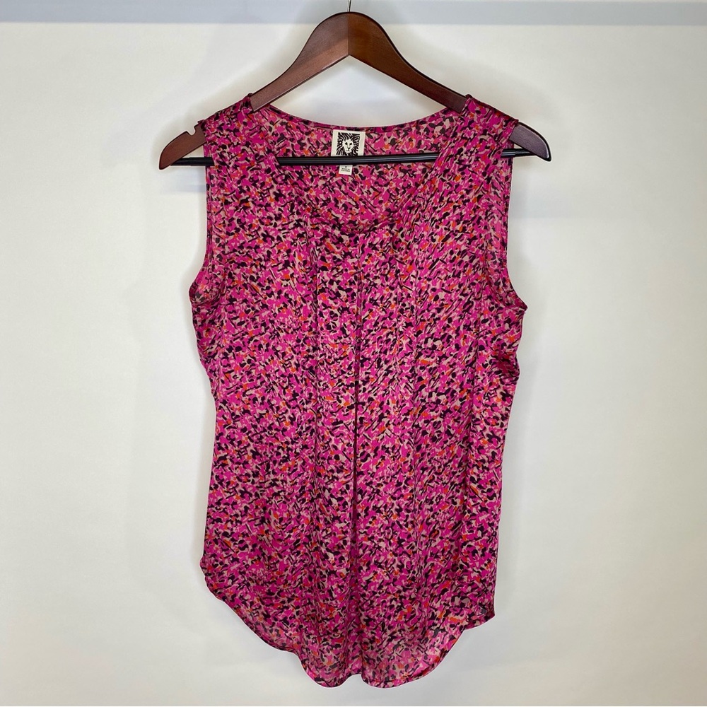 Anne Klein print tank top